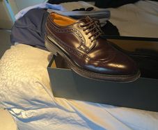 Loake Oxblood Loafer's size 41