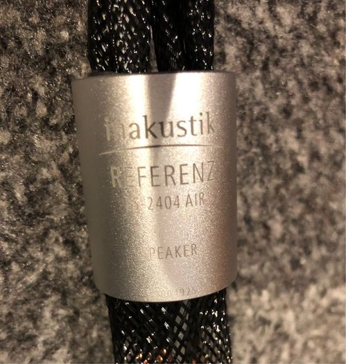 In-akustik Referenz LS-2404 Air Tellurium BiWire Speaker Cable BFA Banana 3,5m / Pair