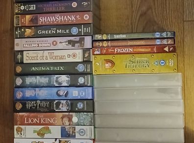 VHS and DVD Bundle
