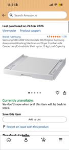 Samsung Washer & Dryer Stacking Kit