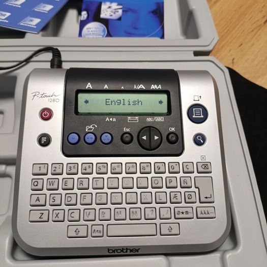 Brother PT 1280 Label Thermal Printer