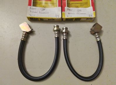 2 Nissan Bluebird Brake Hoses.
