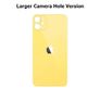 iPhone 11 Back Glass Replacement Rear Battery Cover with Adhesive Yellow Image 4
