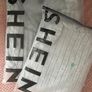 SHEIN Essnce Ribbed Knit Drawstring Hoodie Dress Image 6