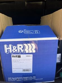 H &R Lowering Springs for Honda jazz/fit