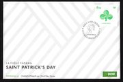2017 Ireland St Patrick's Day Commemorative Stamp An Post First Day Cover (FDC)