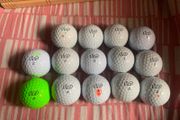 (14) Vice pro golf balls