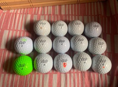 (14) Vice pro golf balls