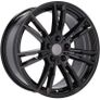 19" 706M Bmw Type Black Alloy Wheels Bmw Vw Opel 5x120 Image 4