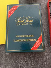 Trivial Pursuit & TV Games Special Pack C64 Big Box (Domark, 1986) 100% Complete