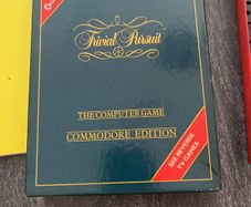 Trivial Pursuit & TV Games Special Pack C64 Big Box (Domark, 1986) 100% Complete