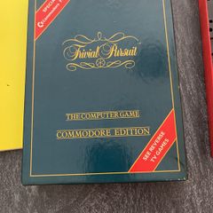 Trivial Pursuit & TV Games Special Pack C64 Big Box (Domark, 1986) 100% Complete