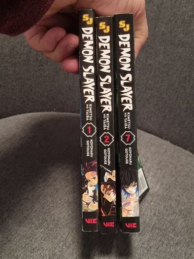 Demon Slayer 1.2 and 7