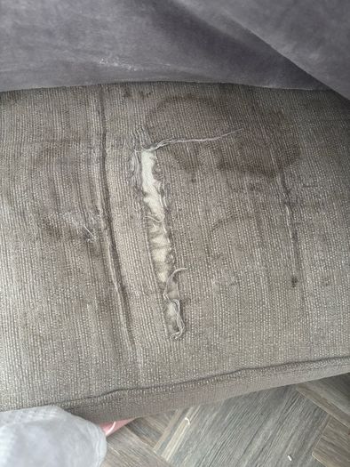 Free for collection couch and foot rest