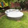 Garden Rattan Day Bed. Image 3
