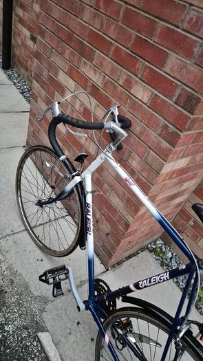 classic vinatge raleigh road racing bike
