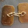 9 Ct Gold Cuff Links Image 4