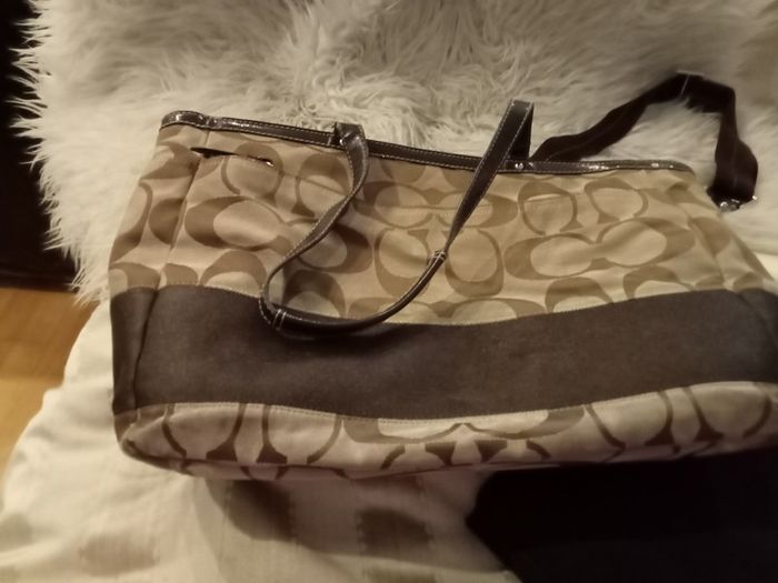 COACH  large diaper  bag