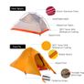 BRAND NEW Double Layer Waterproof Ultralight Tent for Outdoor Backpacking Camping Hiking Fishing tourism and camping Tent Image 5