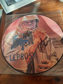 DEATH: Leprosy -Picture Disc (Autographed)