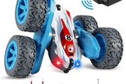 Remote Control Car Toy for Kids, 4WD RC Stunt Car toy, 2.4Ghz Rotating Double Sided Flips 360 Degree RC Car Crawler Truck Vehicle Kids Toy for Boys (MULTIPLE COLOURS AVAILABLE (FREE POSTAGE)