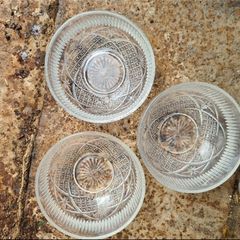 Vintage glass bowls