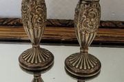 Antique petite candleholders
