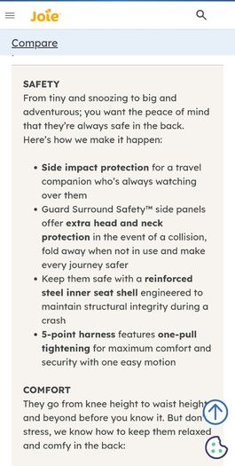 Joie Every Stage Car Seat
