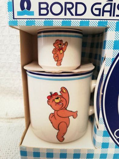 Bord Gais Teddy Bear picnic set - Carrigdhoun Pottery - Rare