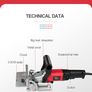 BRAND NEW Power Tool 760W Biscuit joiner Slotting Jointer Sewing Machine Woodworking Tenoner groove Machine Plate joiner Image 5