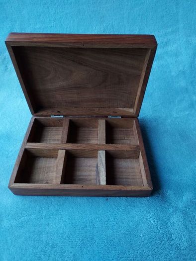 Beautiful hand carved Indian spice box
