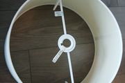 Cream lamp shade