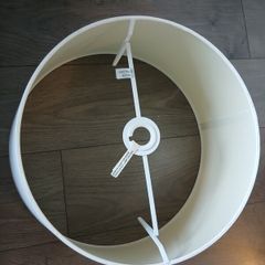 Cream lamp shade