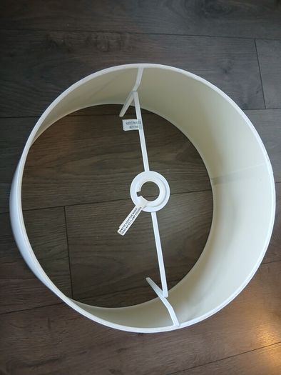 Cream lamp shade