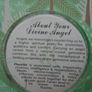 Flourite angel pendaant.Jewellery.Gemstone jewellery,Gift Image 2