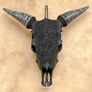 Authentic lage Indonesian carved bull skull Image 4