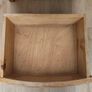 beautiful vintage solid wooden tall boy chest of drawers Image 5