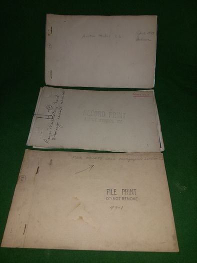 Original 1930's USA Architectural Art Deco Photos