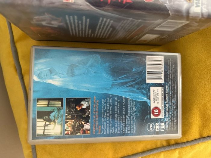 A nightmare on elm street vhs video collection