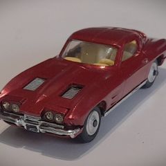 Diecast Vintage Corgi Toys Chevrolet Corvette Stingray - Good Repaint by Seller/No Box