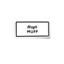 Personalised Irish Town or Village Sign Names Glossy Stickers 1 x Sticker Image 3