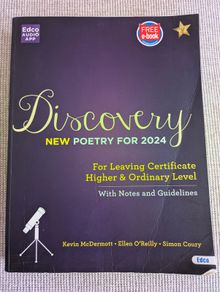 Discovery New Poetry for 2024 - Leaving Certificate HL & OL Revision Book