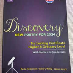 Discovery New Poetry for 2024 - Leaving Certificate HL & OL Revision Book