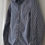 Abercrombie & Fitch striped logo button-up Shirt 100% cotton - size: M Image 10