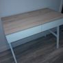 Desk with drawers for sale, like new. Image 2
