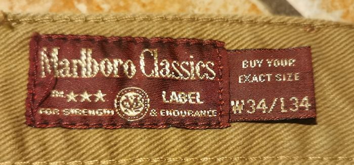 marlboro camel jeans 34/34