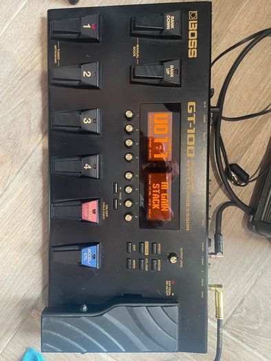 boss GT 100 & power supply