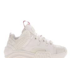 GCDS white low trainers rrp 450e sneakers designer new