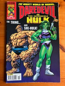 Comic: 'Daredevil And The Incredible Hulk' no.32 (10/08/2005)