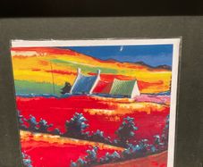 Eoin O'connor Red Landscape
